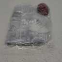 Jutieuo 24 Pack Clear Plastic Gift Bags with Handles, Reusable Transparent Party Favor Bag PVC Goodie Bags Bulk for Wedding, Baby Shower, Birthday (10.2" x 11.8" x 3.2")