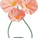 Large Flowers Artificial Flower Decoration - Wedding Giant Flowers Huge Artificial Paper Floral for Birthday Ceremony Party Event Mall Window Display Decorations 3pc (Pink)