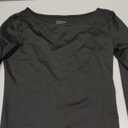 Trendy Queen Women's Boat Neck Tops Long Sleeve Shirts Casual Fitted Tee Shirts Solid Color Fall Basic Clothes 2026 Black XS, Was used