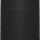 Habitat Large Room Air Purifier and Sanitizer with HEPA Activated Carbon Filtration System, Cleans up 3600ft, with Auto Filter Replacement Reminder, USB Charging Port, 5-Speed Fan, Black