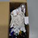 Joiedomi Christmas String Lights Indoor,200(2x100) Mini Multicolor Light with 42.8 FT White Wire, Lighting Decor for Patio Dorm Classroom Bedroom Holiday Wedding Party Garland Birthday Festival (2100ct)