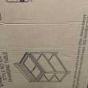 Dream On Me Ashton 2-in-1 Changing Table & Nightstand in Navy Solid New Zealand Pinewood, Safety Rails, Spacious Storage Shelves & Water-Resistant Changing Pad, Converts to Nightstand