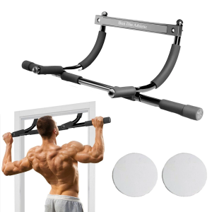 Mounted Pull Up Bar, Ceiling Mount Chin Up Bar for Home Gym, Beam, Rafter, Easy installation, 42" Wide Bar