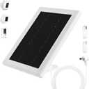 Ring Camera Solar Panel Charger, 5V 3.5W Solar Charger Compatible with Ring Spotlight Cam/Stick Up Cam Battery Outdoor Wireless Surveillance Camera, 16.4ft Cable (White, 1 Pack)