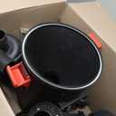 2 in 1 Dust Cyclone Collector Separation Vacuum Cleaner Wall Mounted Wheeled Modes Dust Collector Woodworking Tools Contractor Polish Pollen Ash etc Focusing Small Dust (Whole Rocket Set)