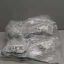 Pwsap 12 Pack Breathable Clothes Covers with Zip, Hanging Garment Covers Bags Dress Bag Covers Moth-Proof Mens Suit Storage Bag Dust Cover for Wardrobe Storage and Travel(Clear) (12Pcs-Black Edge)