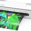 Laminator Machine with Laminating Sheets A4 Portable Thermal Lamination 9-Inch Laminate for Personal Office School Home Use, 6 in 1 Laminater Quick Warm Up Never Jam