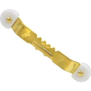 Hillman ReadyNail Small Sawtooth Hanger Brass 3 Pack