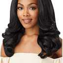 Outre Quick Weave Self Styled in 60 Seconds Neesha Soft & Natural New Half Wig Cap Laysflat Requires Less Leave Out NEESHA H301 (1)