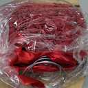 Soulchen Valentine Day Tree Topper 11.8 Inch Heart Tree Topper with Bow Rose Valentines Trees Ornaments Decorations for Valentine's Day Wedding Holiday Party Supplies(Red)