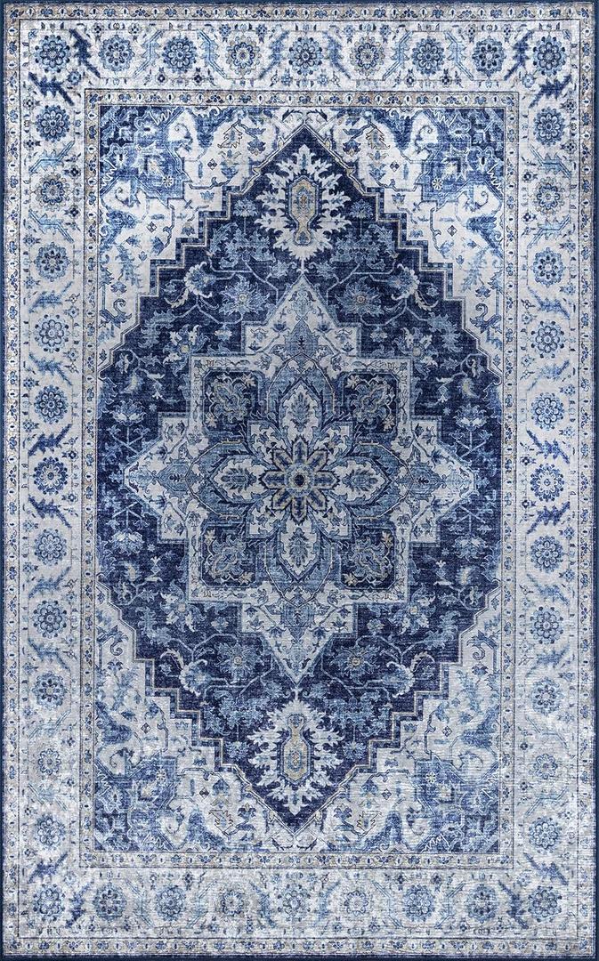 Momeni Karachi Area Rug, 2' X 3', Blue