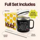 Gifts for Husband from Wife for Fathers Day - In Case I Don't Say It Enough Cup 14oz Black Couples Mug Romantic Gift for Him - Coffee Cup for Dad Celebration Gift for Men Husband Birthday Present