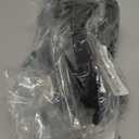 BARKLESS Dog Muzzle, Basket Muzzle for Biting, Chewing and Scavenging, Humane Cage Mouth Cover, Perfect for Grooming and Training Medium Aggressive Reactive Dogs (M, Black)