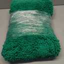 Bathroom Runner Rug 24 x 72 Non Slip  Extra Long Bath Mat | Absorbent and Washable Thick Chenille Runner Rug for Bathroom, Shower, Tub, Sink(Emerald)