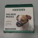 XL Dog Muzzle for Large Dogs  Breathable Air Mesh Muzzle for Large Sized Dog | Mussels for Dogs Grooming | Muzzles to Prevent Biting Barking Chewing | Allows Panting and Drinking