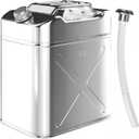 Ybubny 304 Stainless Steel Water Container 7.93 Gal with Hose