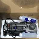 Orion Motor Tech A2L AC Vacuum Pump and Gauge Set, 5 cfm 2 Stage Sparkless Ignition Proof Vacuum Pump for R1234yf R32 R134a R410A System, with 4 Way AC Gauges Quick Couplers Thermometer Can Taps Hoses