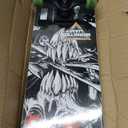 Voyager Skateboard with Printed Graphic Grip Tape - Great for Kids and Teens, Cruiser Skateboard with ABEC 5 Bearings, Durable Deck, Smooth Wheels, Monster Jam