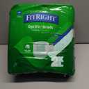 FitRight OptiFit Ultra Adult Diapers, Disposable Incontinence Briefs, Leak-Proof Diaper, Absorbent Briefs For Men and Women, Maximum Protection, 2XL, 60  70 in, 20 briefs per bag