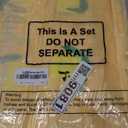 Tegeme 2 Panels Lemon Sheer Curtains 84 Inches Long Embroidered Yellow Voile Curtains Decorative Farmhouse Lemon Sheer Shades Faux Linen Semi Window Decor for Home Party Office