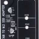 M.2 NGFF B-Key to SATA3 SSD Adapter for Computer Performance Boost