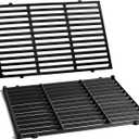 7638 Spirit Grill Grates Replacement for Weber Spirit II E-310 E-330 GS4 Grill Parts Weber Spirit E310 Grill Grates 300 Series 65906 Cooking Grates Weber Genesis Silver B C 1000 5000 Gold B C Parts (Spirit 300 series grates 17.5" x 23.8")