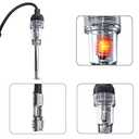 Spark Plug Tester, Inline Spark Plug Tester, Engine Ignition Tester, Detect Ignition and Engine Issues and Defects, Not Easily Broken Or Deformed Fits Most Sedans, SUVs, Trucks, and Vans