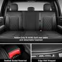 Umbrauto Custom Seat Covers for Silverado, Waterproof Nappa Leather Full Set Seatcovers for Chevy Silverado/GMC Sierra 2007-2013 & 2019-2025 1500, 2020-2025 2500HD 3500HD Crew/Double/Extended Cab