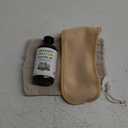 Castor Oil Pack Wrap & 8fl.oz Glass Bottle Set, Organic Cold-Pressed Unrefined Castor Oil Included