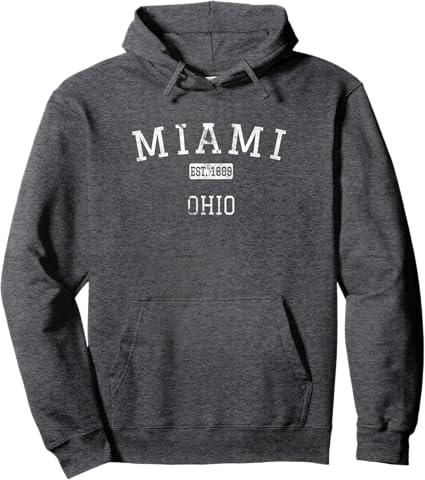 Brand: Miami Ohio Vintage
Miami Ohio OH Vintage Pullover Hoodie