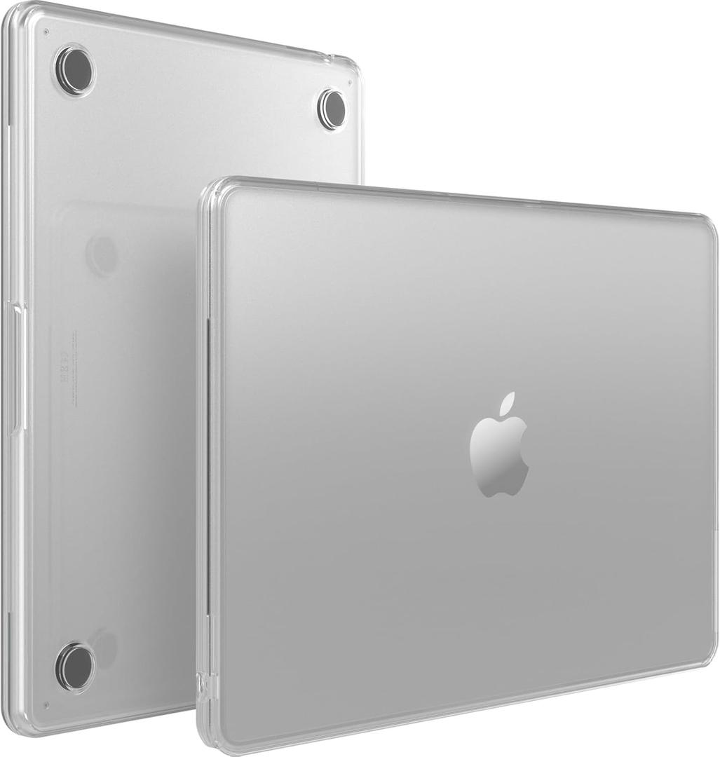 Otterbox - MacBook Air Case for 13-Inch M2 2022 & M3 2024, Scratch-Resistant Laptop Case, Ultra-Slim & Lightweight Design with Grippy Edges (Clear)