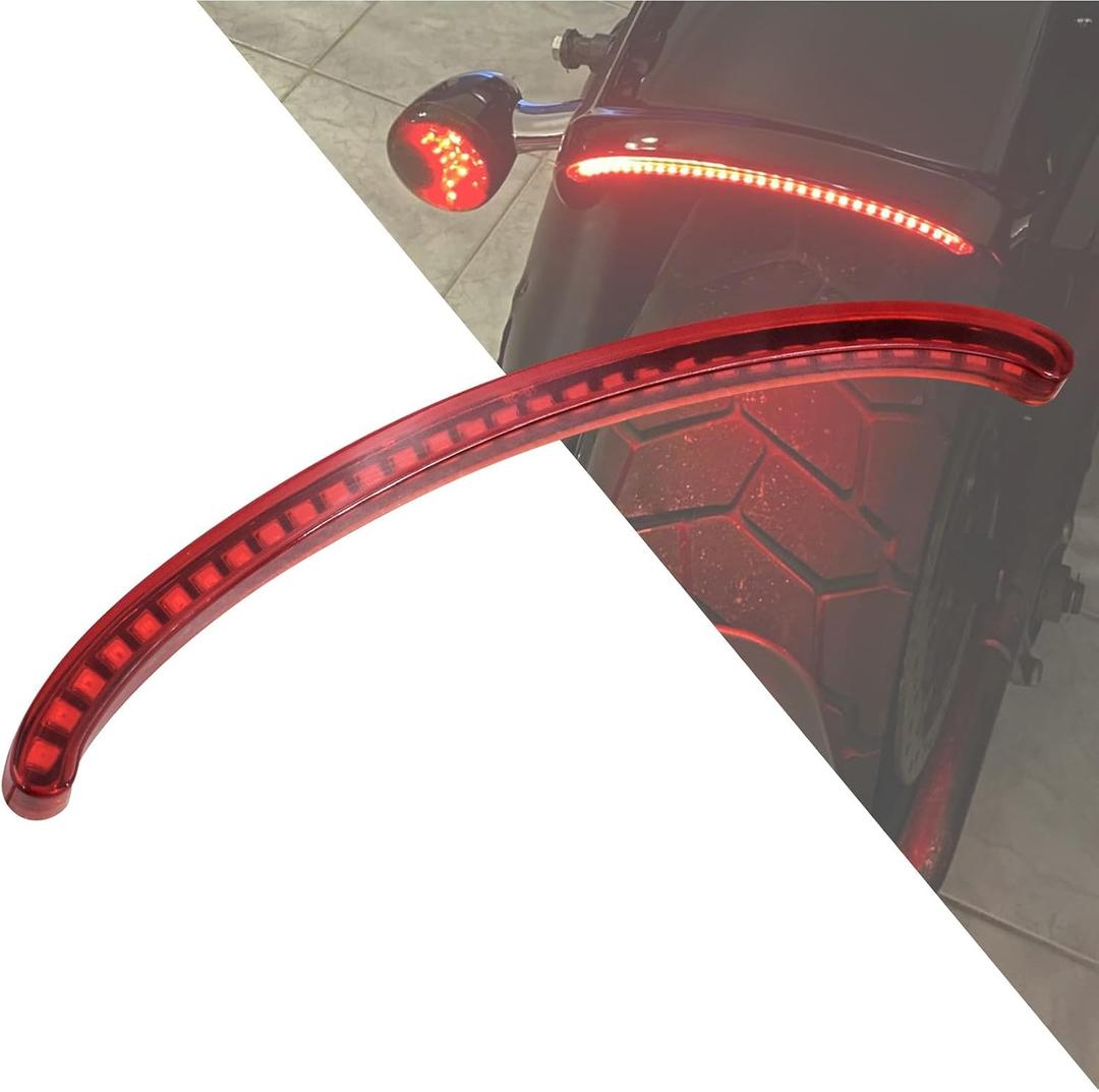 Motorcycle LED Tail Light Turn Signal Light Rear Fender Brake Running Lamp Fit for Harley Softail Fat Bob FXFB FXFBS 2018-2024