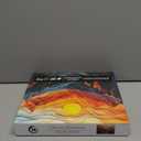 Mountain Puzzles for Adults 1000 Pieces, Nature Tree River Canyon Sunset Forest Landscape Jigsaw Puzzle Scenic, Colorful Paper Cut Art Themed, Difficult Hard Impossible Challenge for Adults