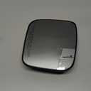 EAP Driver Mirror Glass Compatible With Nissan Rogue 2008-2013, Rogue Select 2014-2015, Heated, 96366JM01A 96366JM00A
