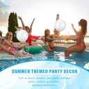 4 Pcs Inflatable Beach Ball 20 inch Swimming Pool Balls Summer Outdoor Decor Beach Balls Ornaments Floatable Ball for Swimming Pool Birthday Party Supplies