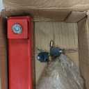 Adjustable Door Security Lock Bar, Commercial Shed Outswing Door Security Bar Fit for 32" to 42" Exterior Opening Door, Anti-Theft Barricade Lock for Jobsite Office, Warehouse, Trailer Door