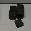 Bed Risers Furniture Risers Heavy-Duty Rectangular Adjustable Block Lift to 3 inches and 4.3 inches Desk, Sofa, Chair Legs, Refrigerator, Washing Machine Support up to 4000 pounds (2 layer(3inches), Square-black-4 Pack)