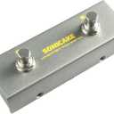 SONICAKE Dual Footswitch Pedal for Guitar Effect Pedal Dual Momentary Foot Switch Guitar Pedal with TRS Cable