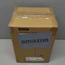 Modern Floor Lamps with 3 Color Temperatures, Minimalist Pole Lamp with Square Linen Shade & Flat Base for Living Room, Bedroom, Office or Kids Room (White)