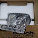 Hamilton Beach Smooth Touch Electric Automatic Can Opener with Easy Push Down Lever, Eliminates Sharp Edges, Opens All Standard-Size and Pop-Top Cans, Extra Tall, Black and Chrome (76606AG)