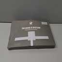 Shower Squeegee with Silicone Hook, 11" Inch Width All Purpose Squeegee Wiper for Shower Glass Doors Bathroom Mirror Tiles Car Window Cleaner Tool - White