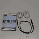 Flea and Tick Collar for Dogs 4 Pack, 32 Months Prevention, Waterproof, Adjustable for Small Medium Large Dogs Puppies (Black and Grey)