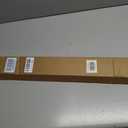 LazBlinds No Drill Blackout Roller Shades, 46" W x 48" H, Grey
