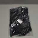 Jockey Women's Mid Impact Zip Front Sports Bra (Large, Black)