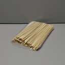 200 PCS Natural Bamboo Sticks Wooden Sticks for Crafts - 11.8 Inch Long Wood Strips for Crafts - 3/8 Inch Width Bamboo Flat Sticks for Crafting, Arts Projects