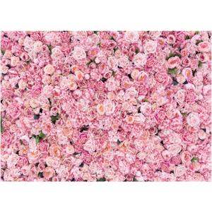 WOLADA Flower Wall Backdrop Pink Rose Floral Photography Backdrop Ideal for Wedding Valentine's Day Girl's Party Portrait Photo Shoots Bridal Showers Studio Props 7x5FT 11990