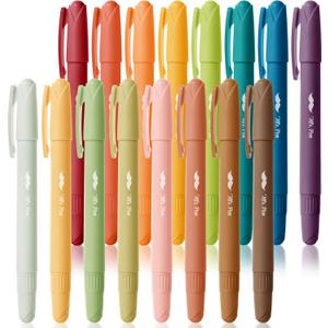 Mr. Pen- No Bleed Gel Highlighters, Assorted Colors, 16 Pack, Bible Highlighters and Pens No Bleed, Bible Markers for Study, Journaling, School Supplies and Accessories