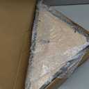 Flag Display Case for 3' x 5' Flag, American Flag Shadow Box with HD Tempered Glass and Wall Mount, Folded Triangle Flag Holder Frame for Small Flag (Not for Burial Flag) - Black Walnut