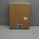 Mayfair Aurora Slow Close Toilet Seat, Easy Clean Hinges and Adjustable Perfect Fit Plastic Seat, Made in USA, Round, Biscuit