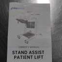 Sit to Stand Lift, Stand Assist Lift for Elderly, Patient Transfer Assist Devices with Belt for Home Care Use, 400 lbs Capacity